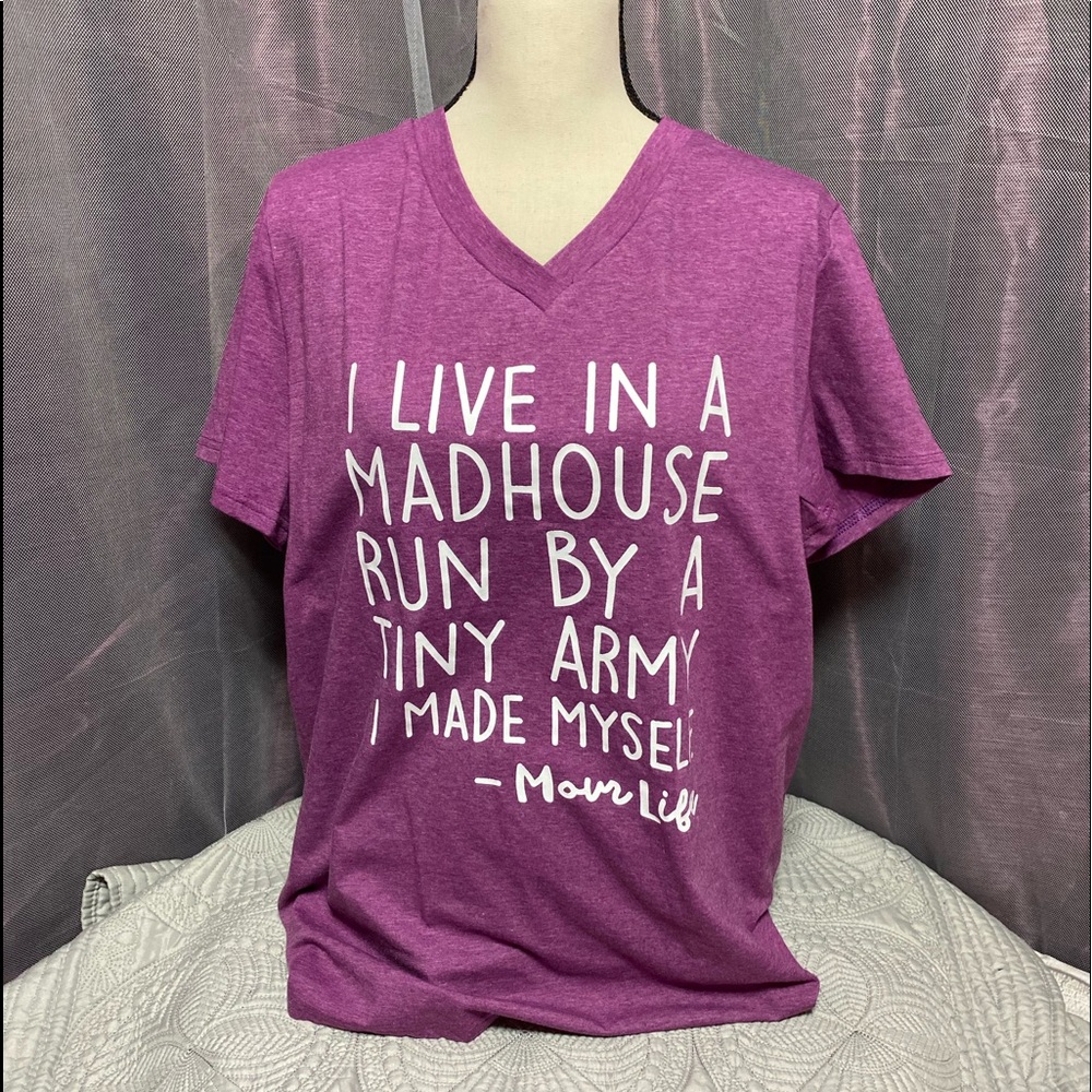 Live in a Madhouse Graphic Tee
